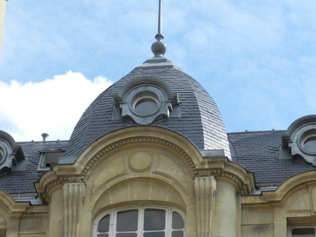 Dome zinc et ardoises - Paris